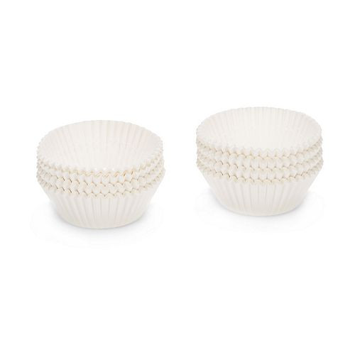 Patisse papieren cupcake vormpjes wit 5cm 200 stuks