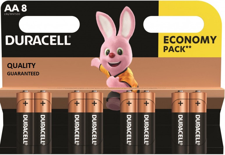 Duracell 8xAA voordeelpack