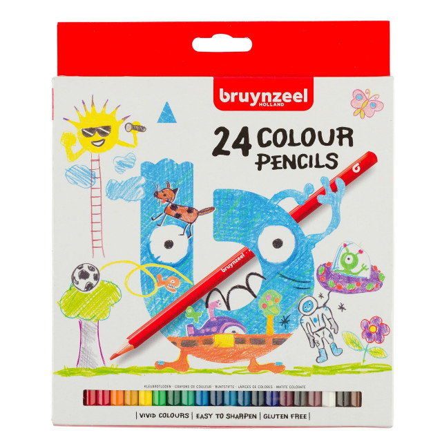 Bruynzeel Kids kleurpotloden 24 stuks